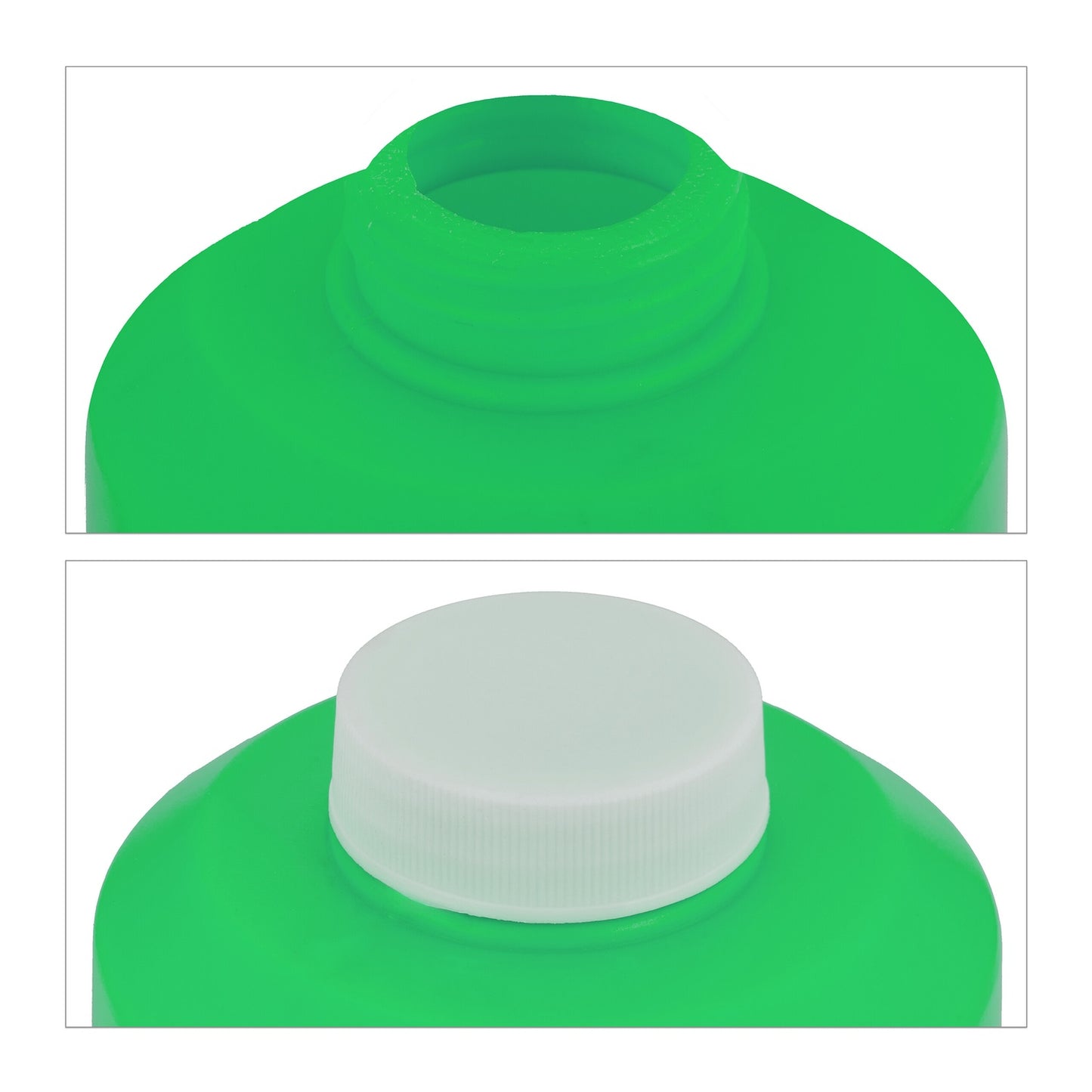 Refill bottle for soap bubbles 1 l Set of 2