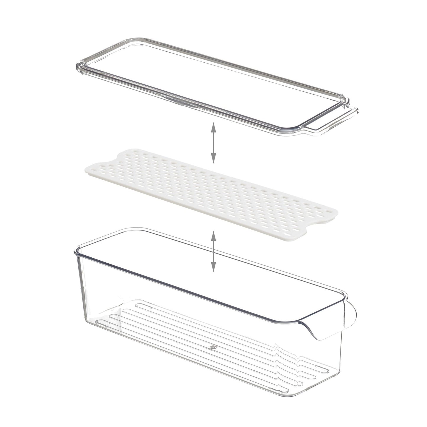Refrigerator storage set of 3
