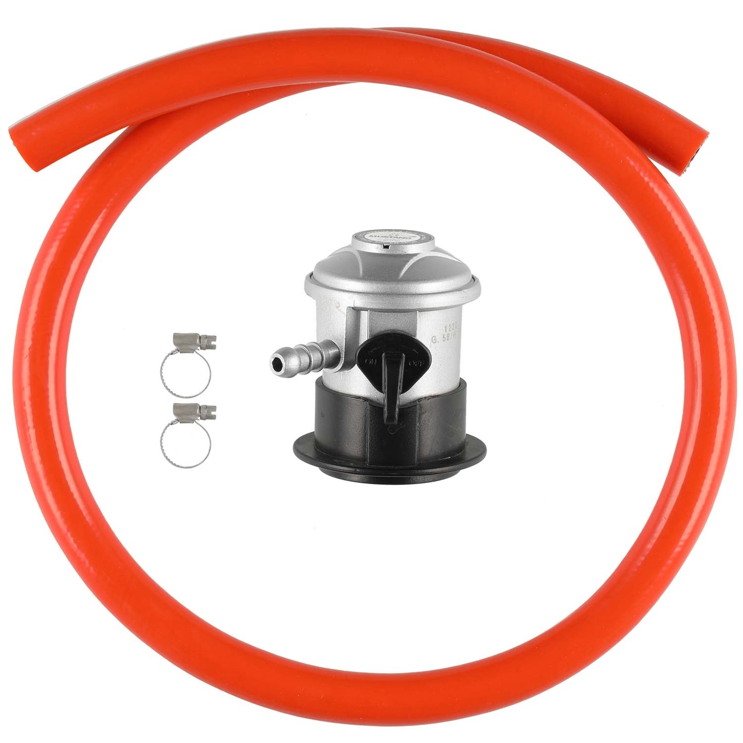 Regulator set with pressure valve FI/NO/DK