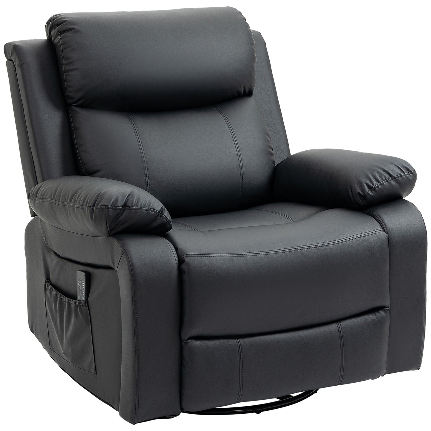 Massage armchair with rocking, 8-point vibration