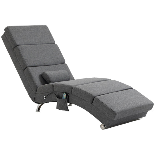 Electric massage chair, foldable with remote control