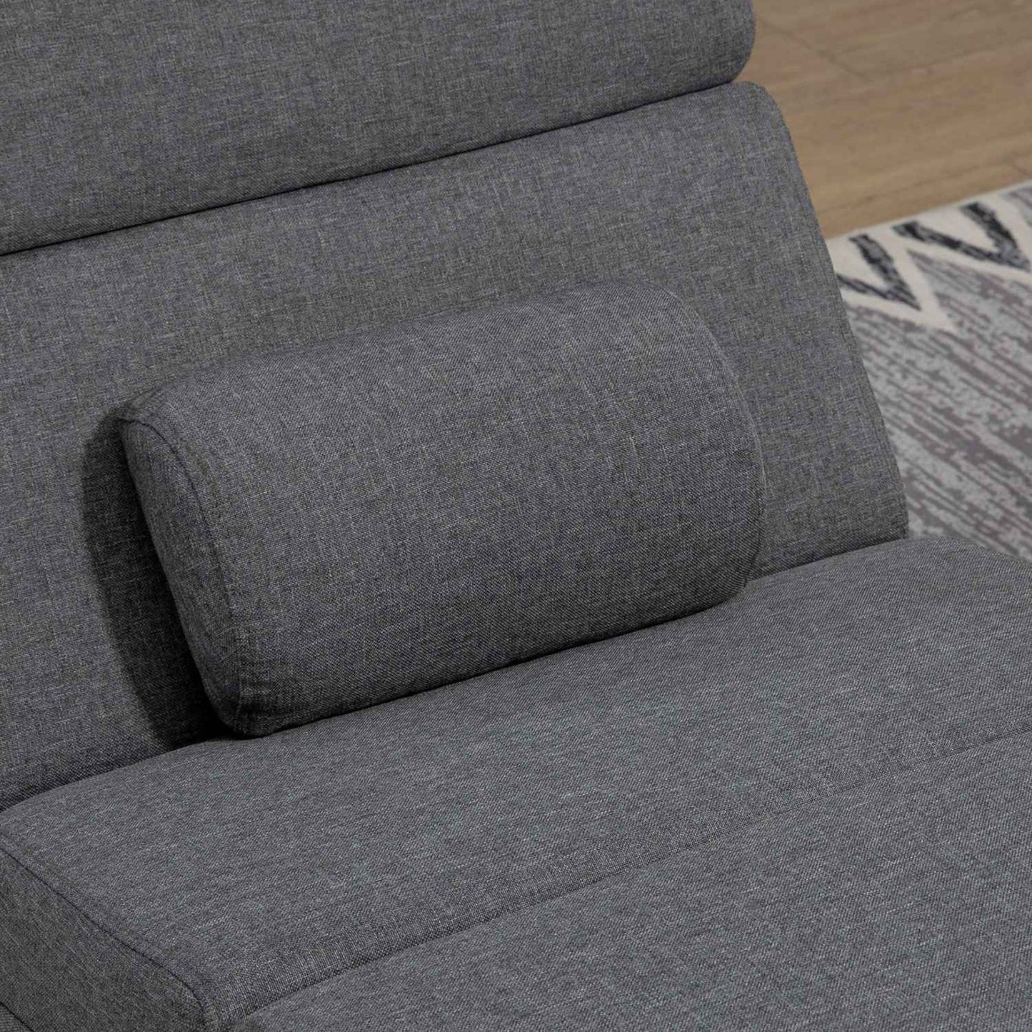 Electric massage chair, foldable with remote control