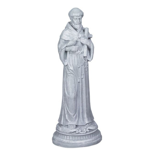 Religious garden statue