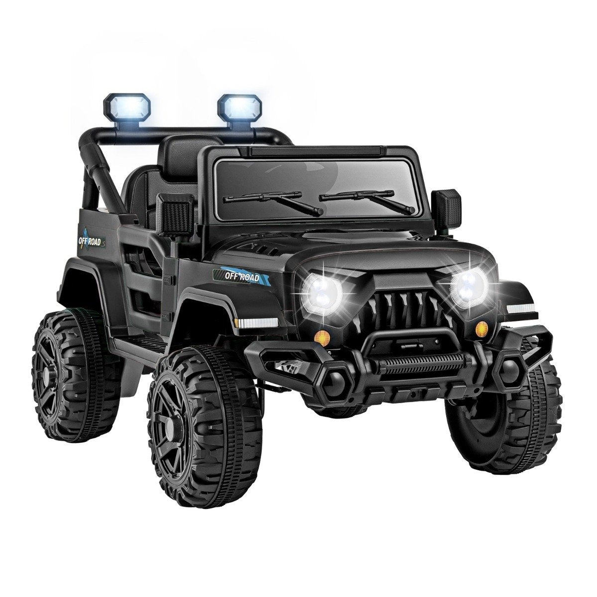 Remote Control Electric Ride-On Truck with LED Lights
