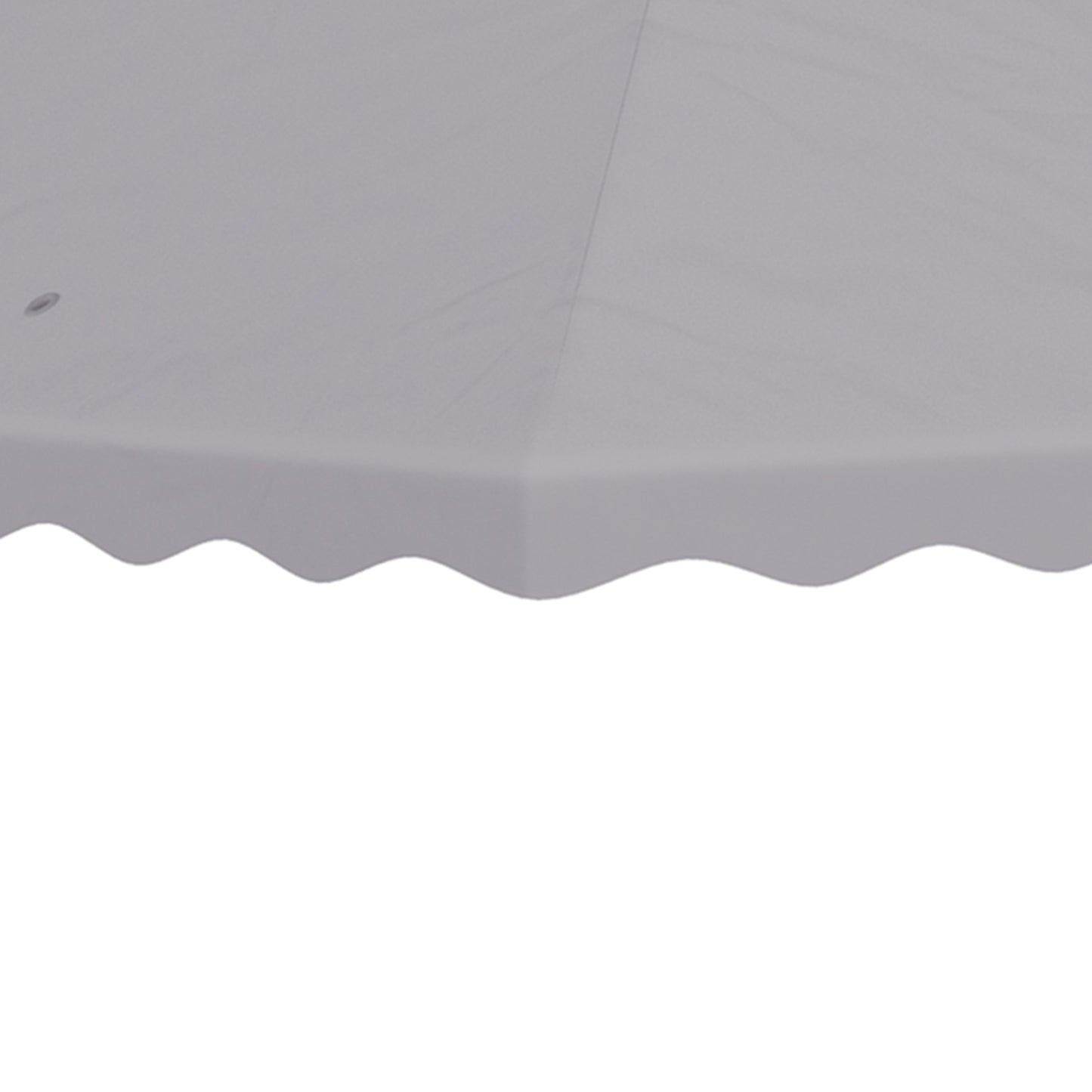 3x3 m Garden pavilion Replacement roof, light grey