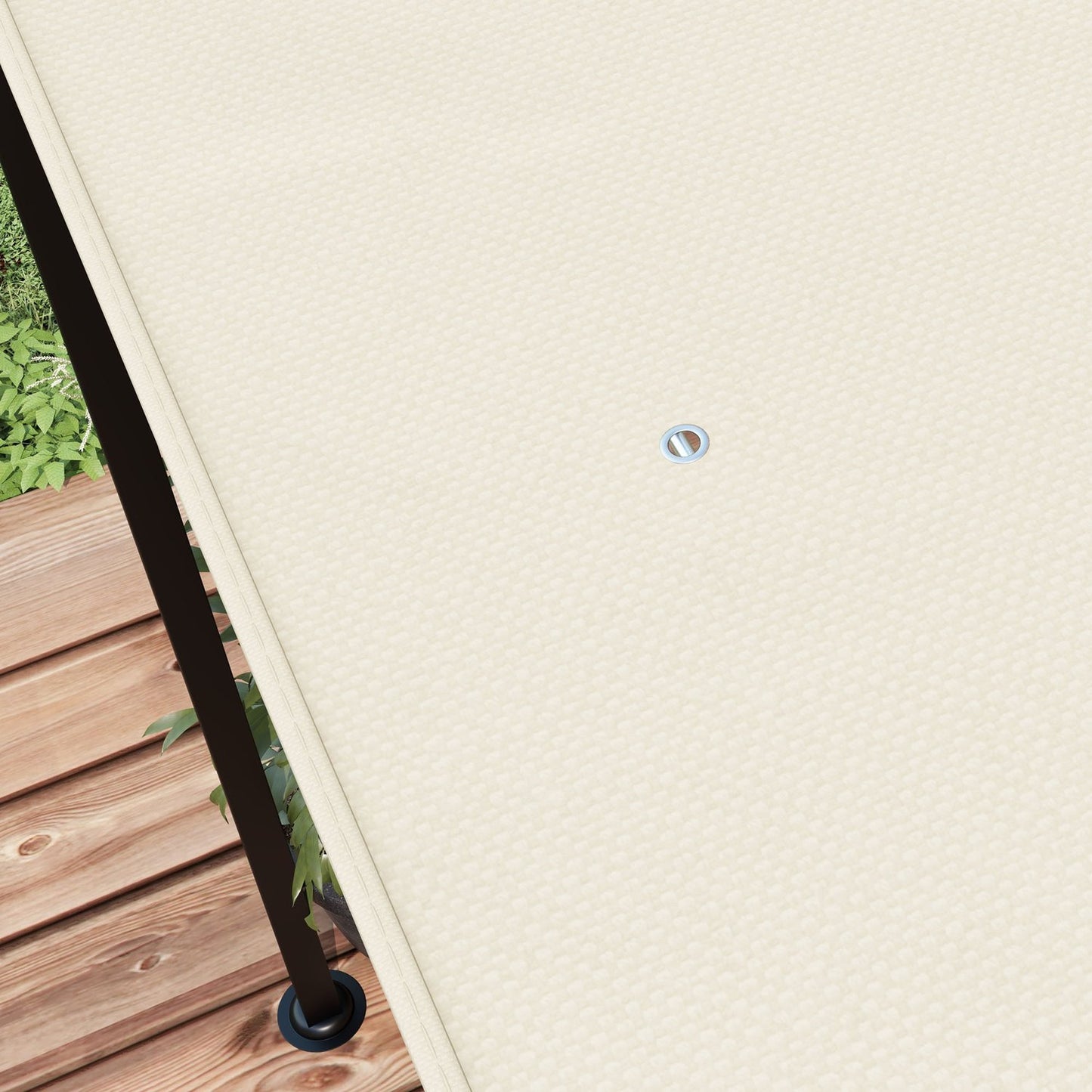 Pergola Canopy 297x243cm, UV protection, Beige