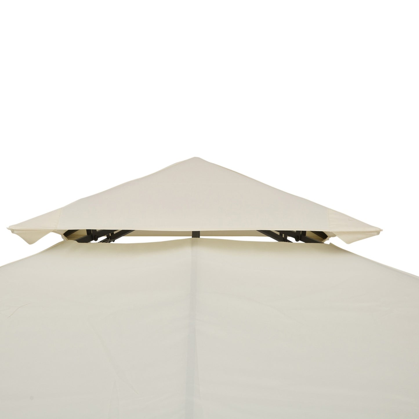 Metal Gazebo Replacement Roof, 3x3M, Cream Polyester