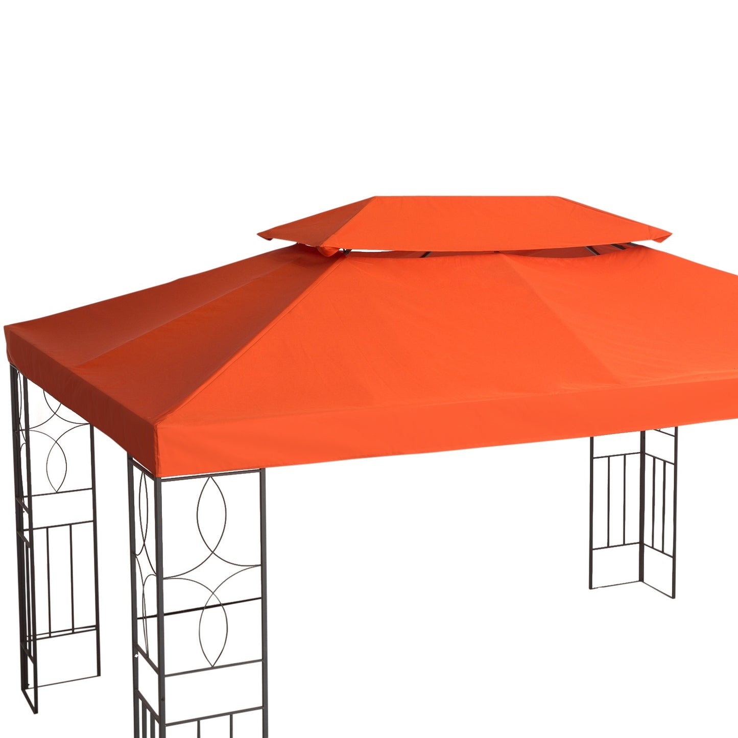 Rust Red Replacement Roof for 3x4M Metal Gazebo