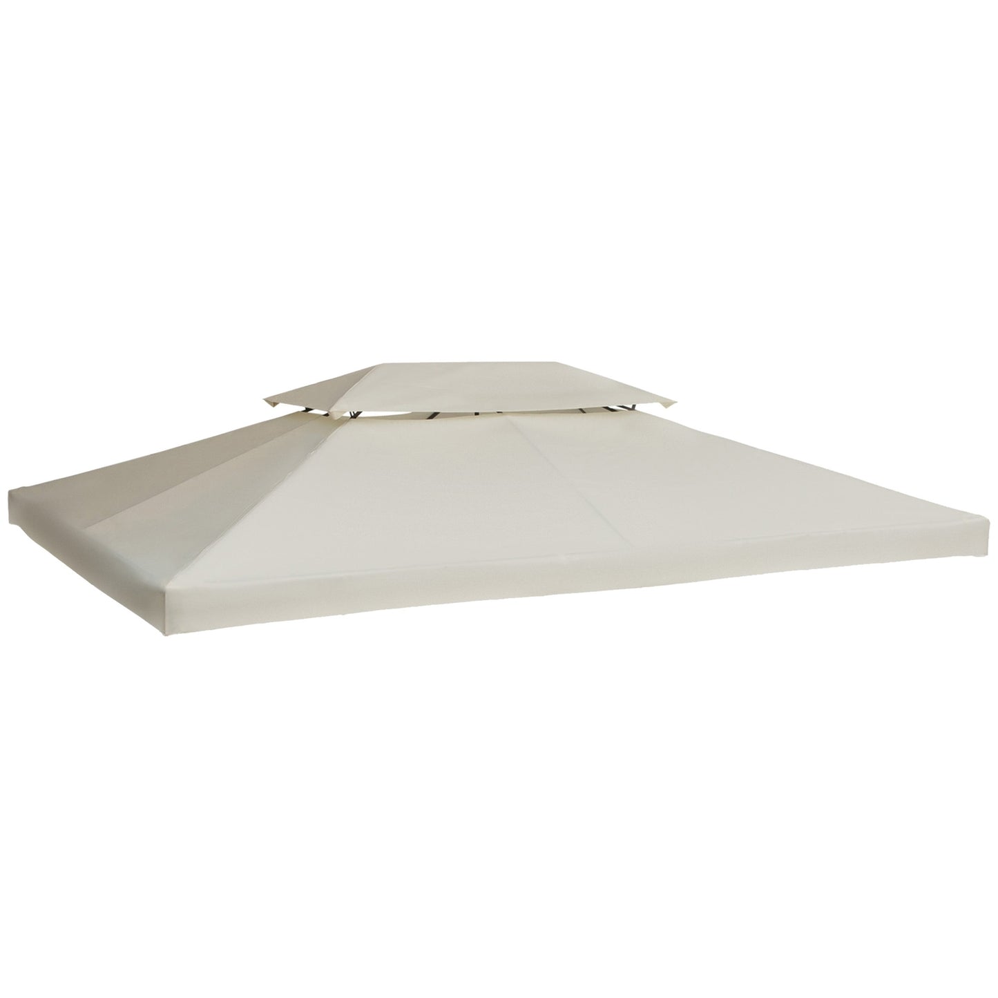 Creamy white polyester roof for 4x3M Metal Gazebo