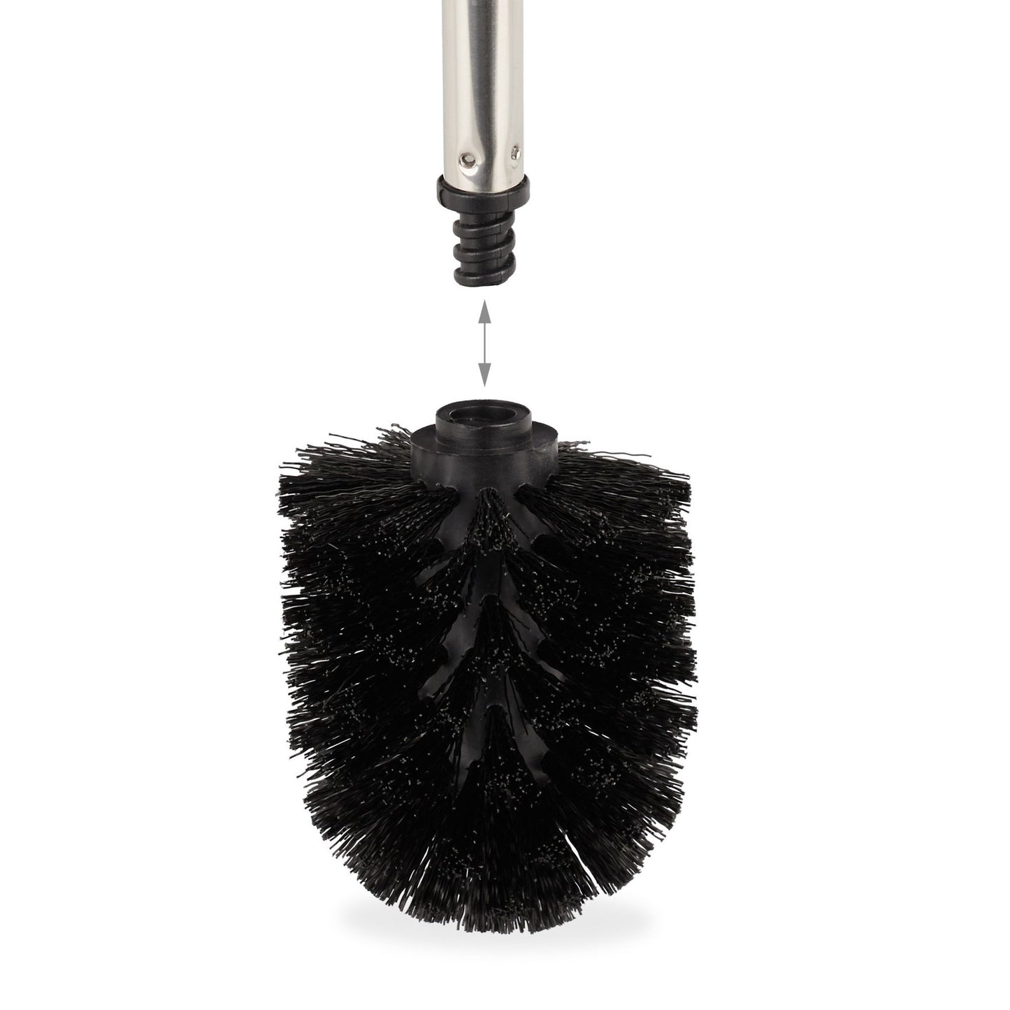 Replacement brush head for toilet brush Set of 9