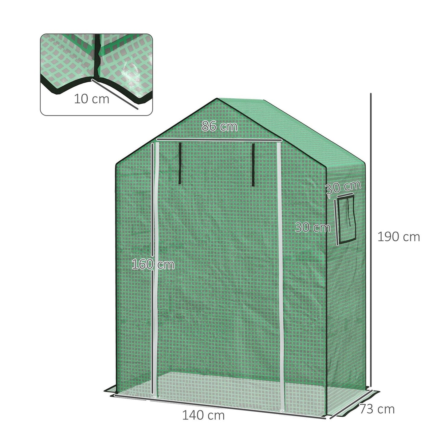 Greenhouse UV protection PE film for roller doors and windows