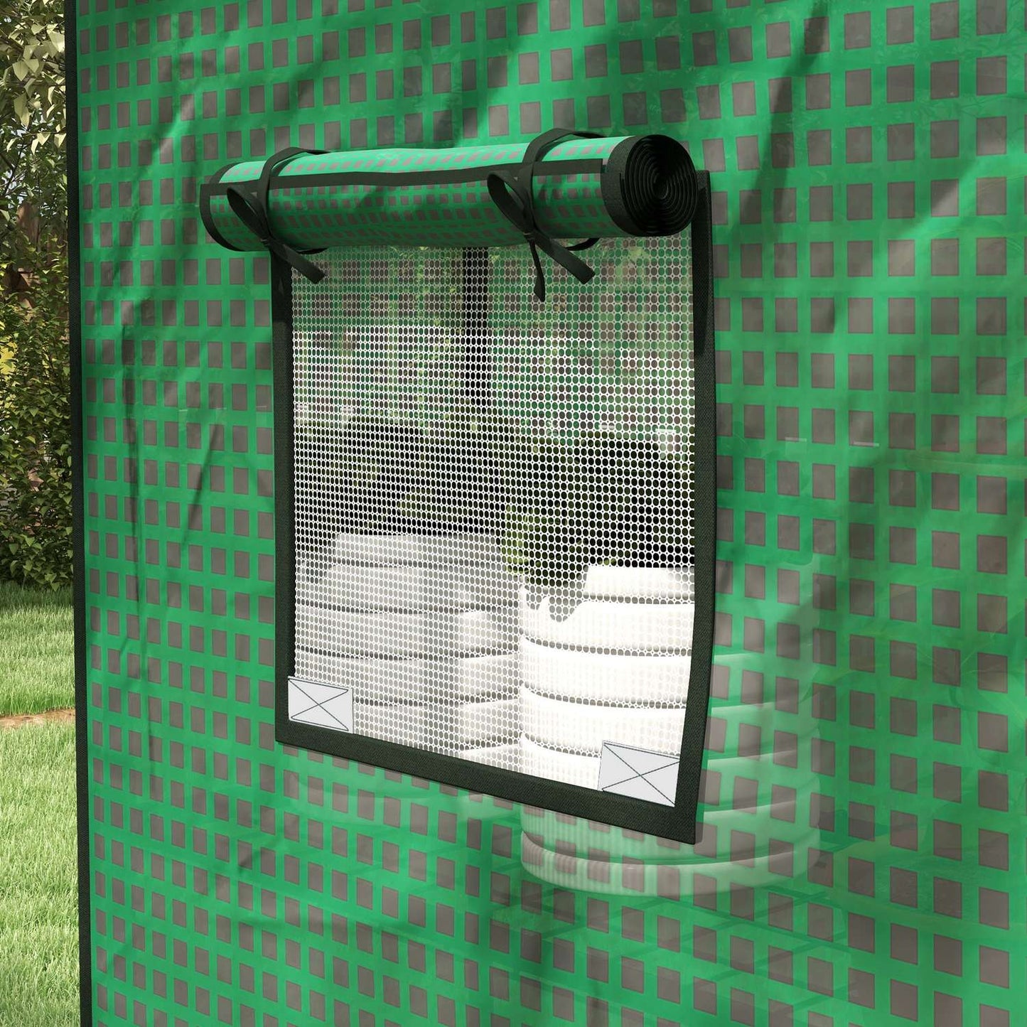 Greenhouse UV protection PE film for roller doors and windows