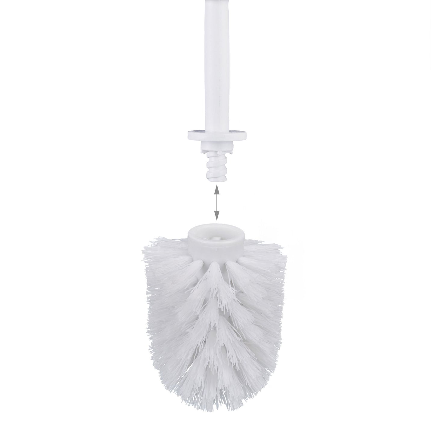 Replacement kit for toilet brush head 9.5 mm D=8 cm