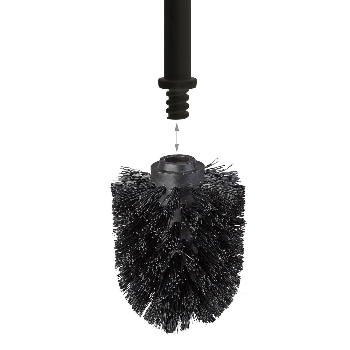 Replacement of toilet brush head in set 12 mm