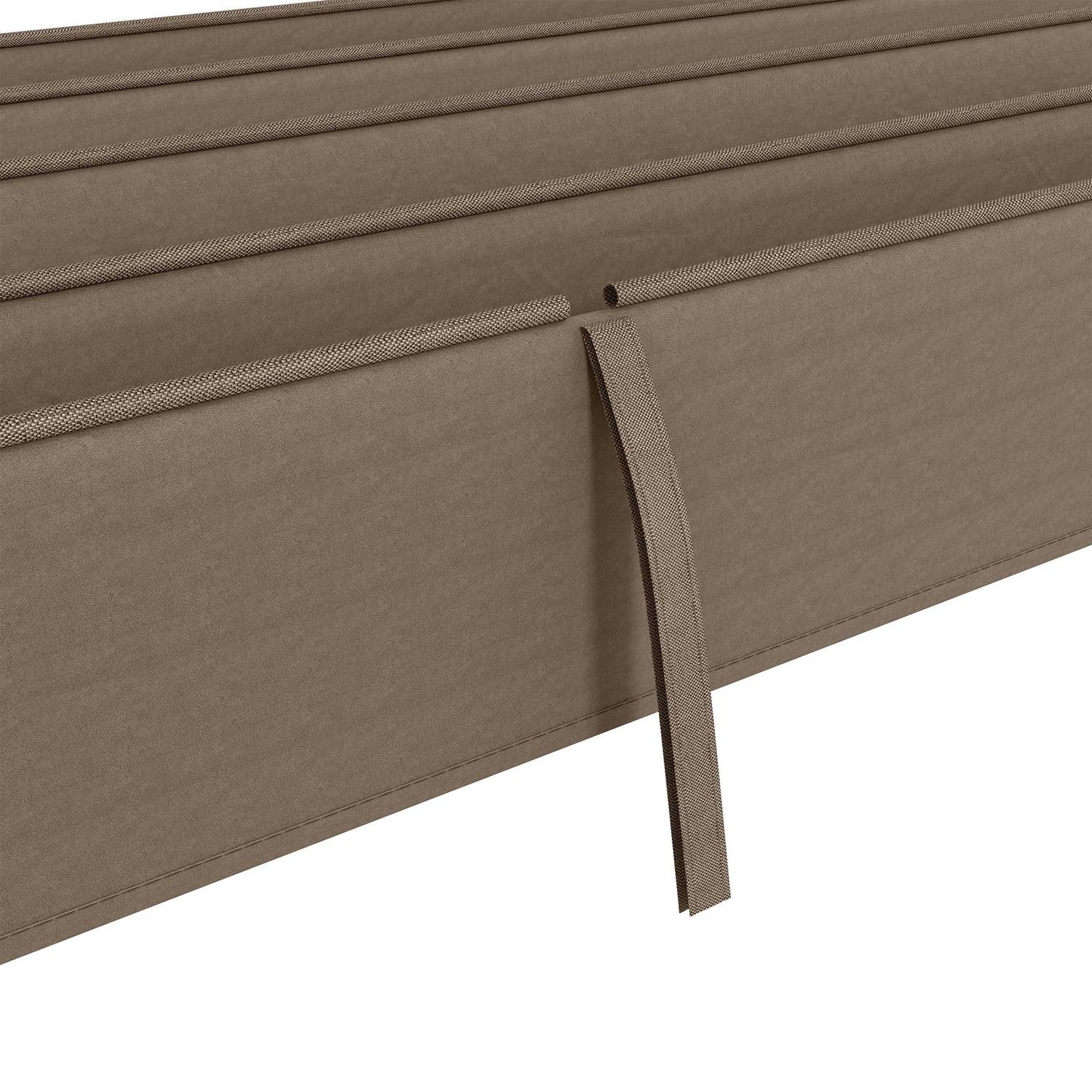 Retractable 2.85 x 2 m pergola roof, UV water resistant cover
