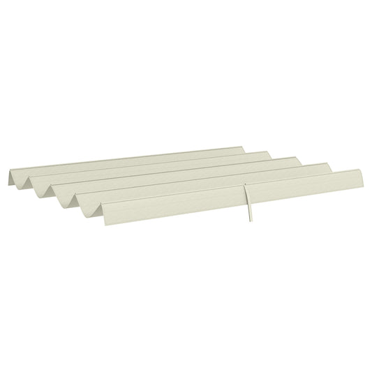 Water-repellent Pergola Roof Cover, Creamy White, UV 30+