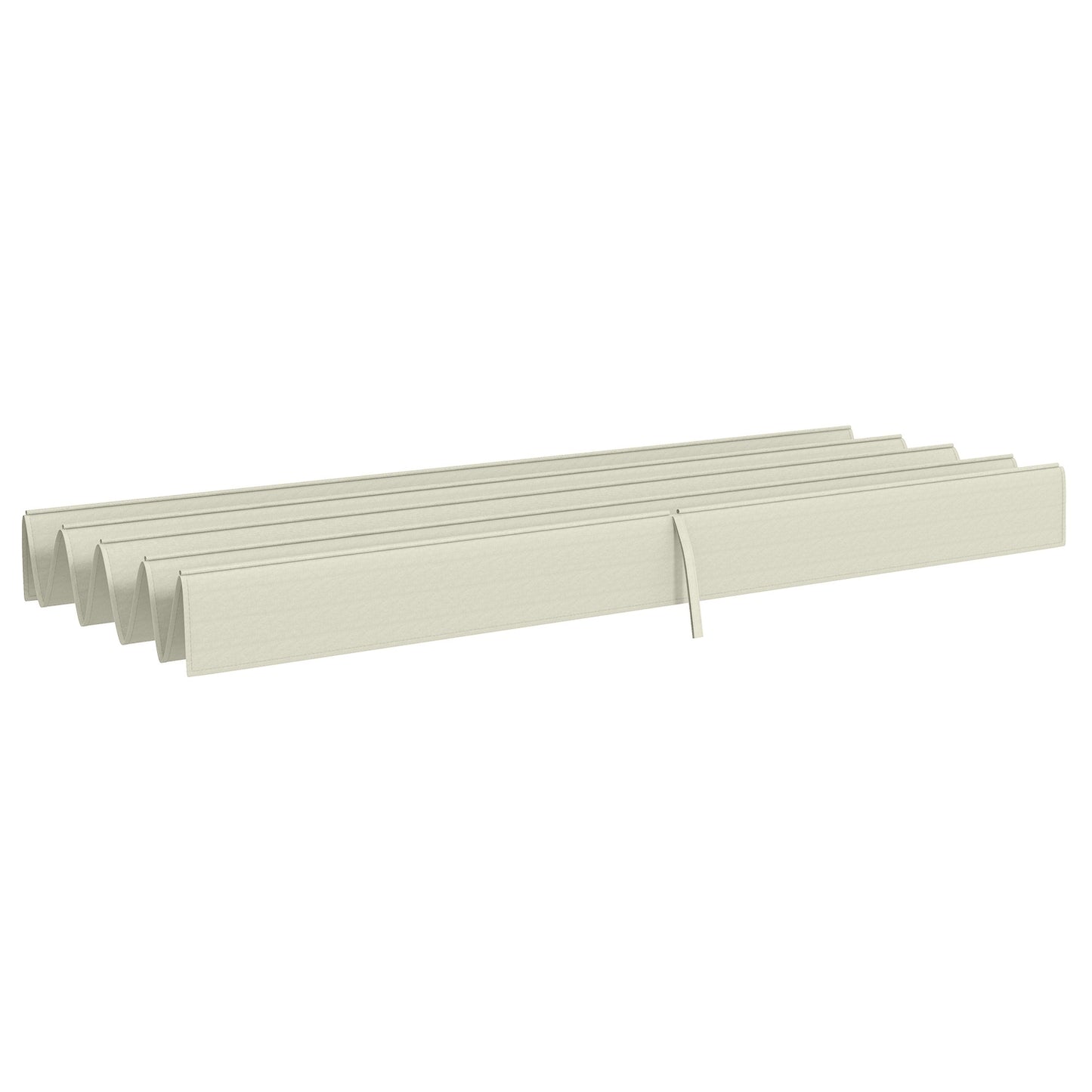 Water-repellent Pergola Roof Cover, Creamy White, UV 30+