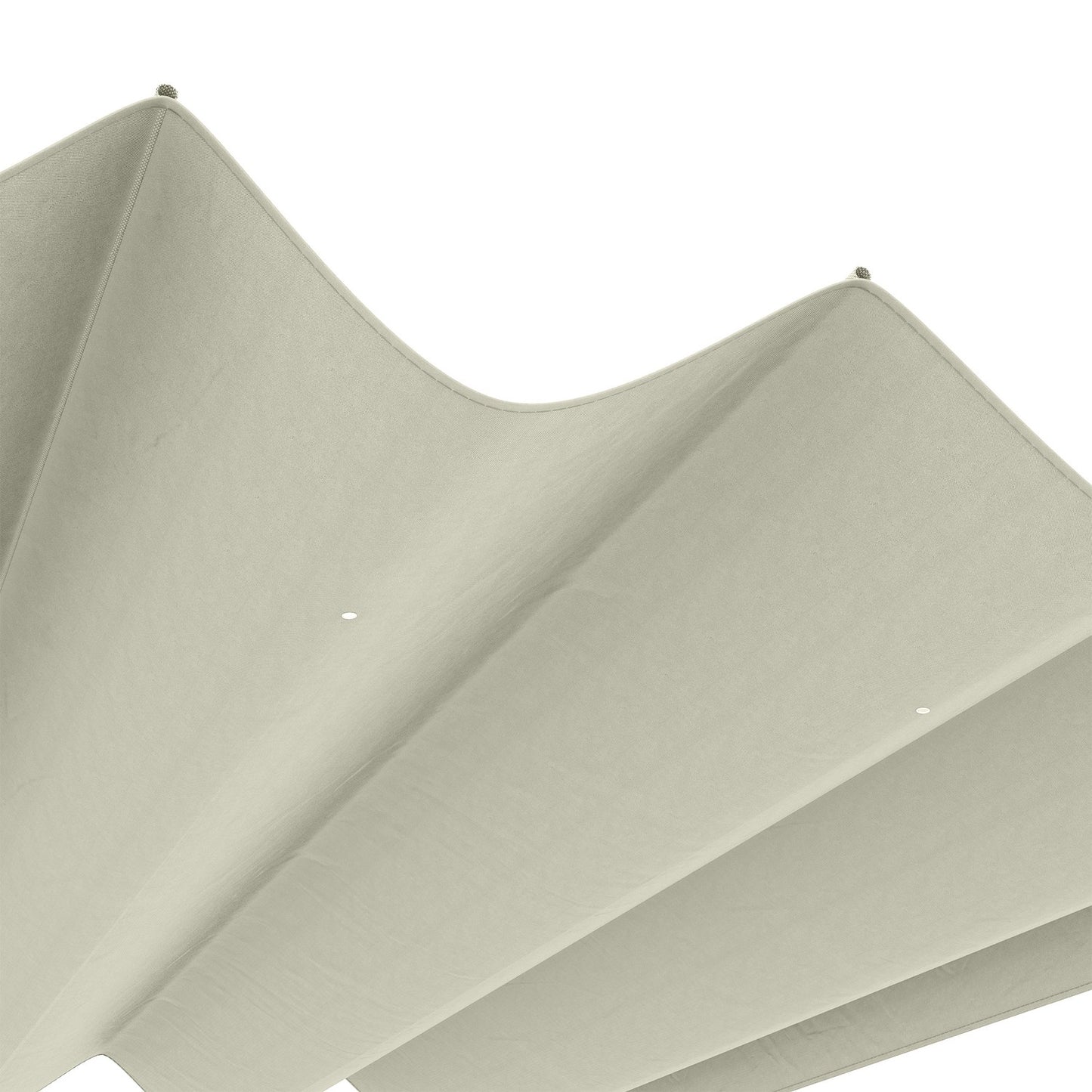 Water-repellent Pergola Roof Cover, Creamy White, UV 30+