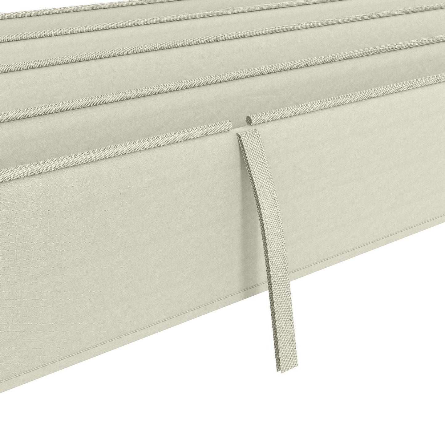 Water-repellent Pergola Roof Cover, Creamy White, UV 30+