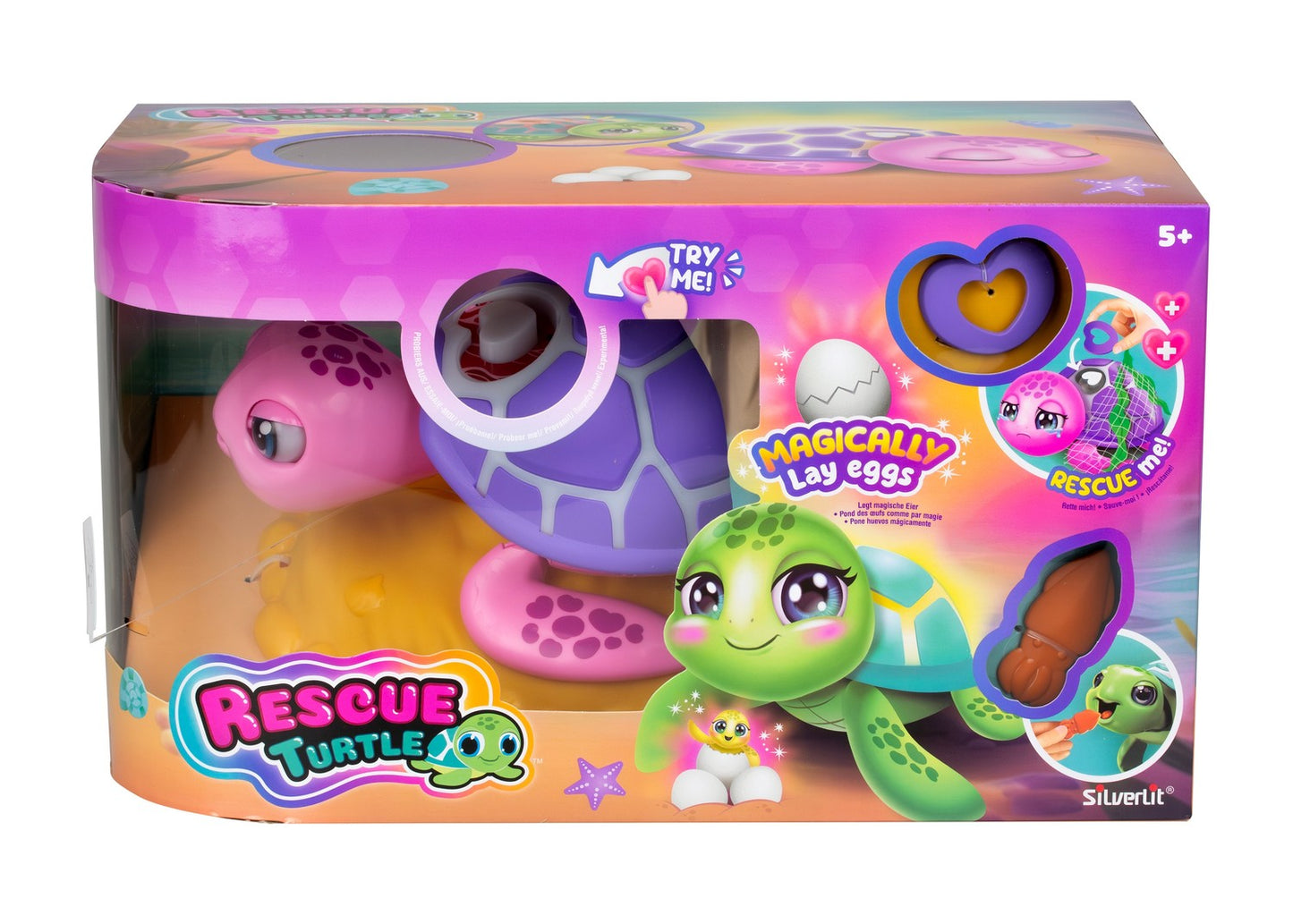 Rescue Turtle Interactive Toy for Kids, Fun Learning Experience