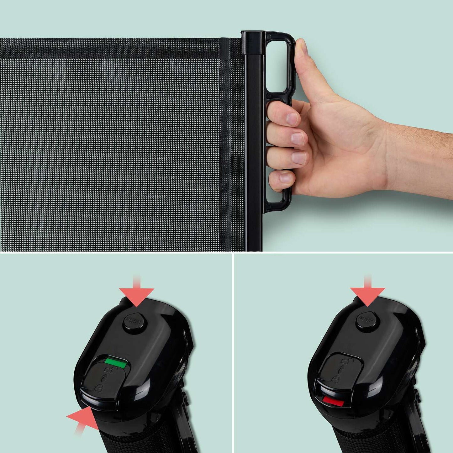 Retractable child protection