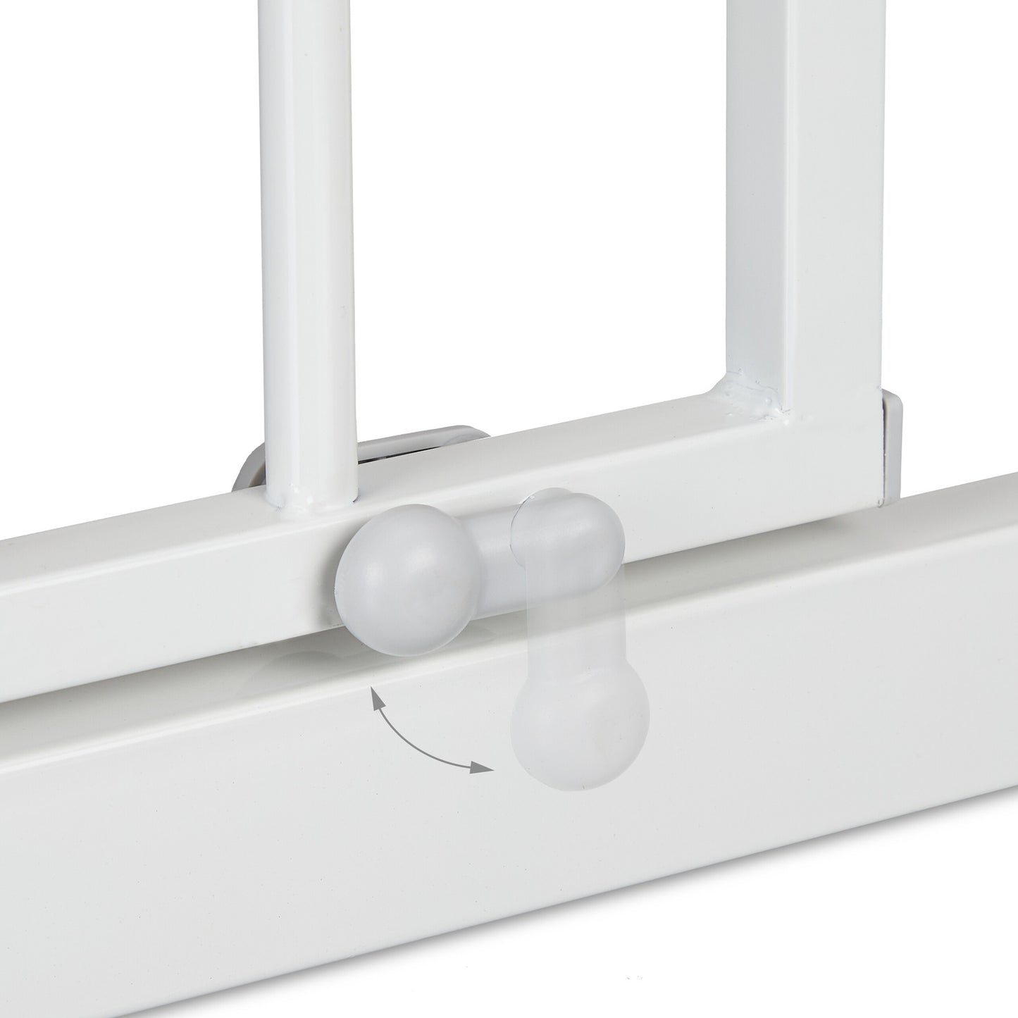 Retractable door guard without drilling