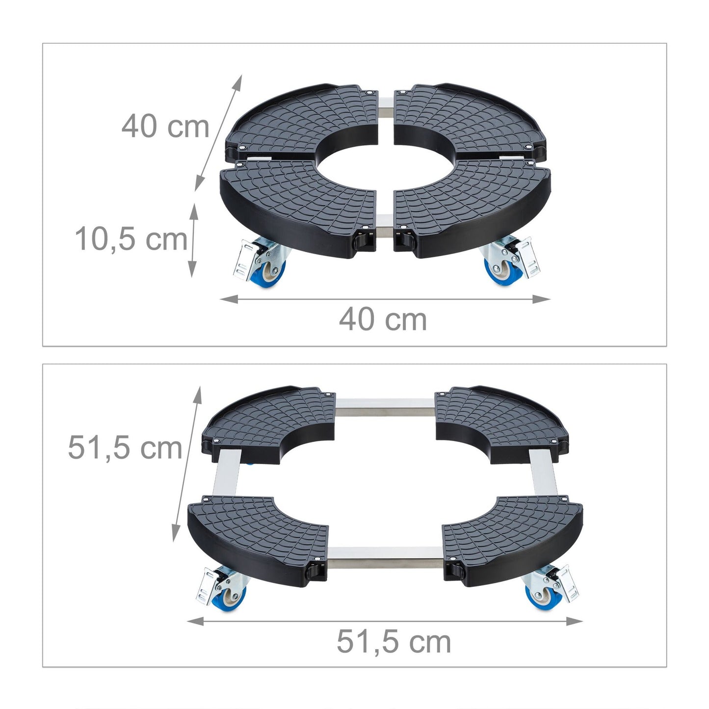 Retractable plant roller