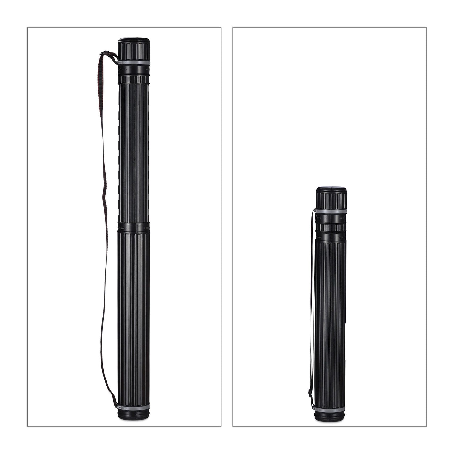 Retractable poster roll
