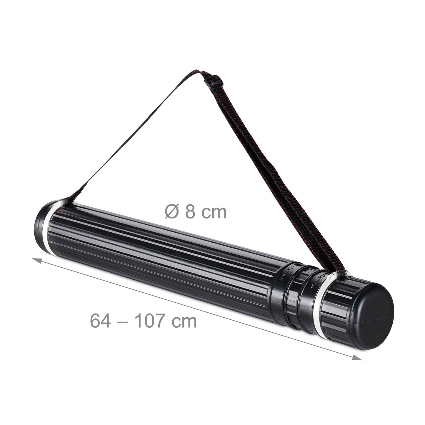 Retractable poster roll