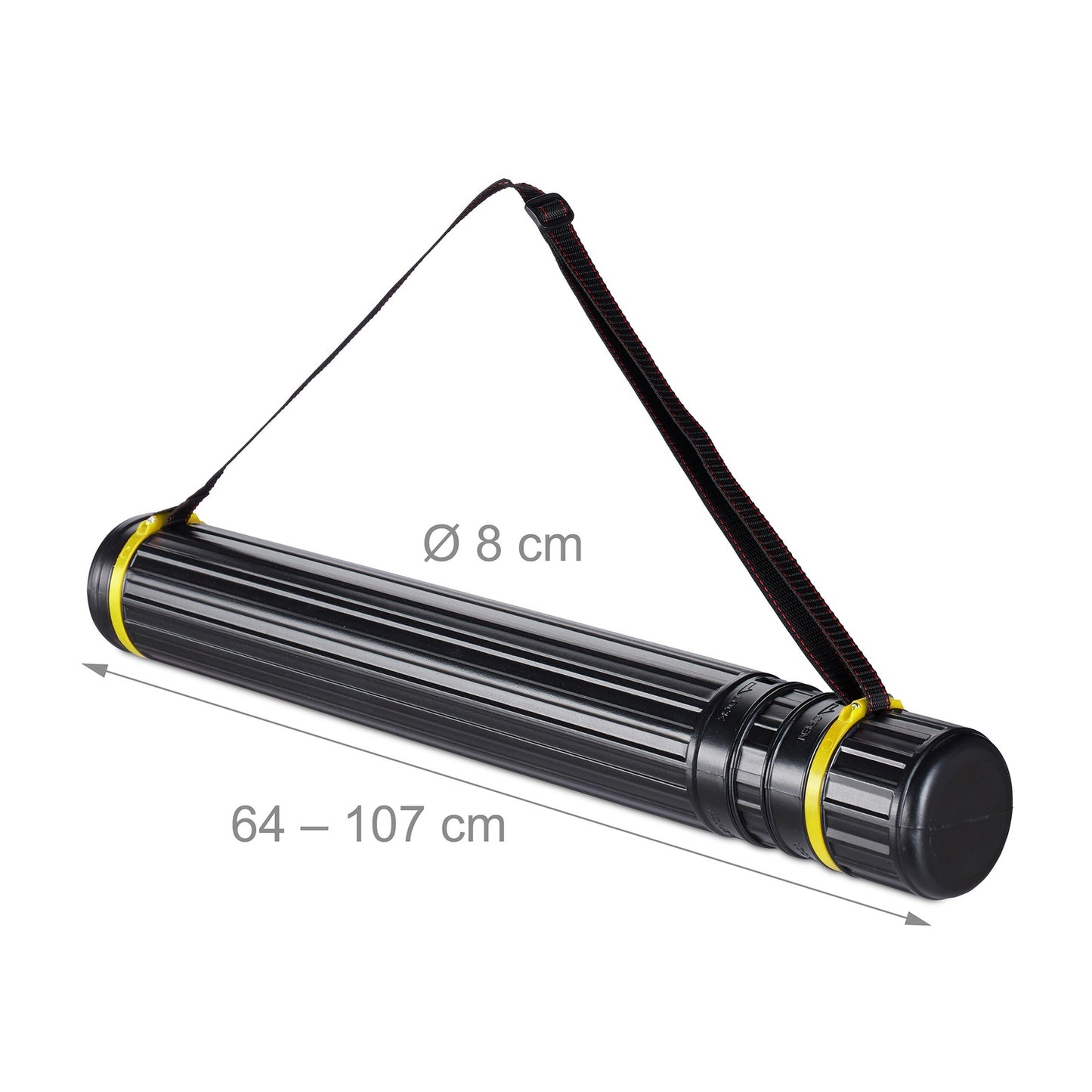 Retractable poster roll