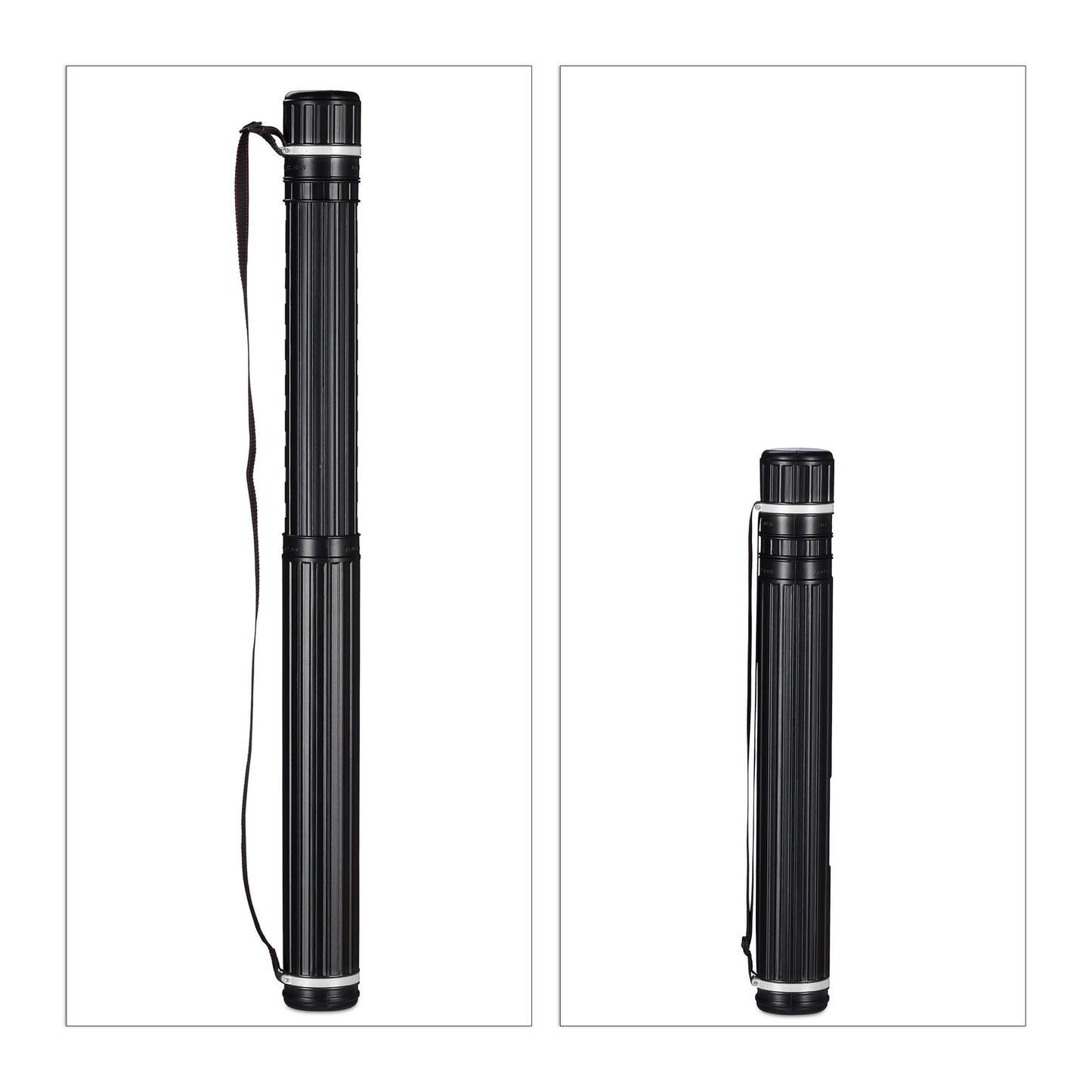 Retractable poster roll