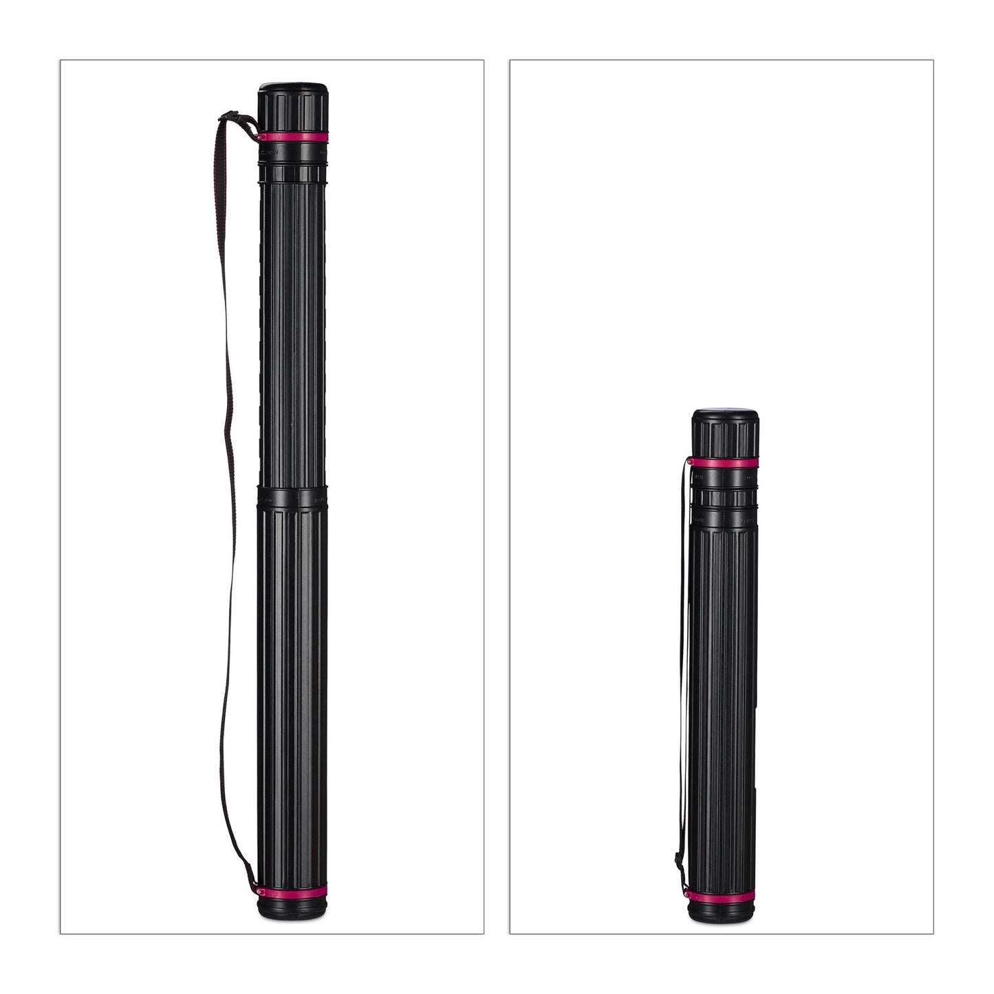 Retractable poster roll