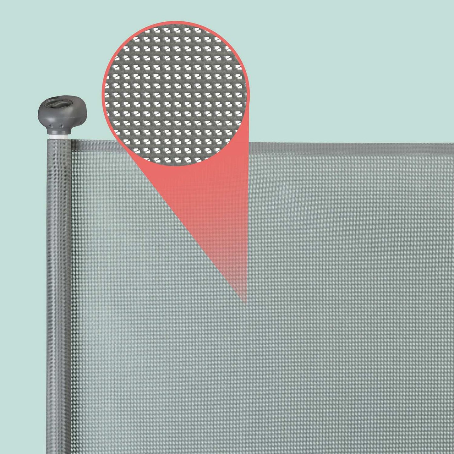 Retractable safety gate