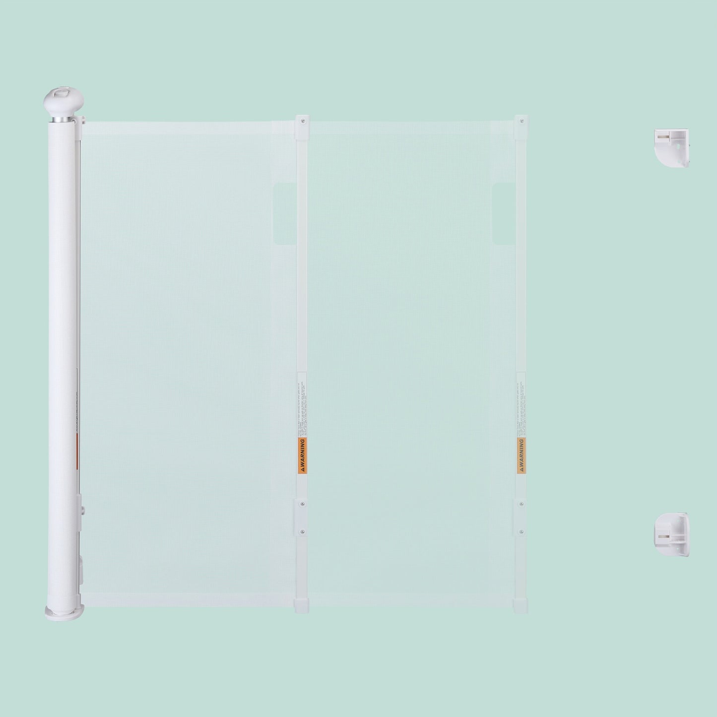 Retractable safety gate