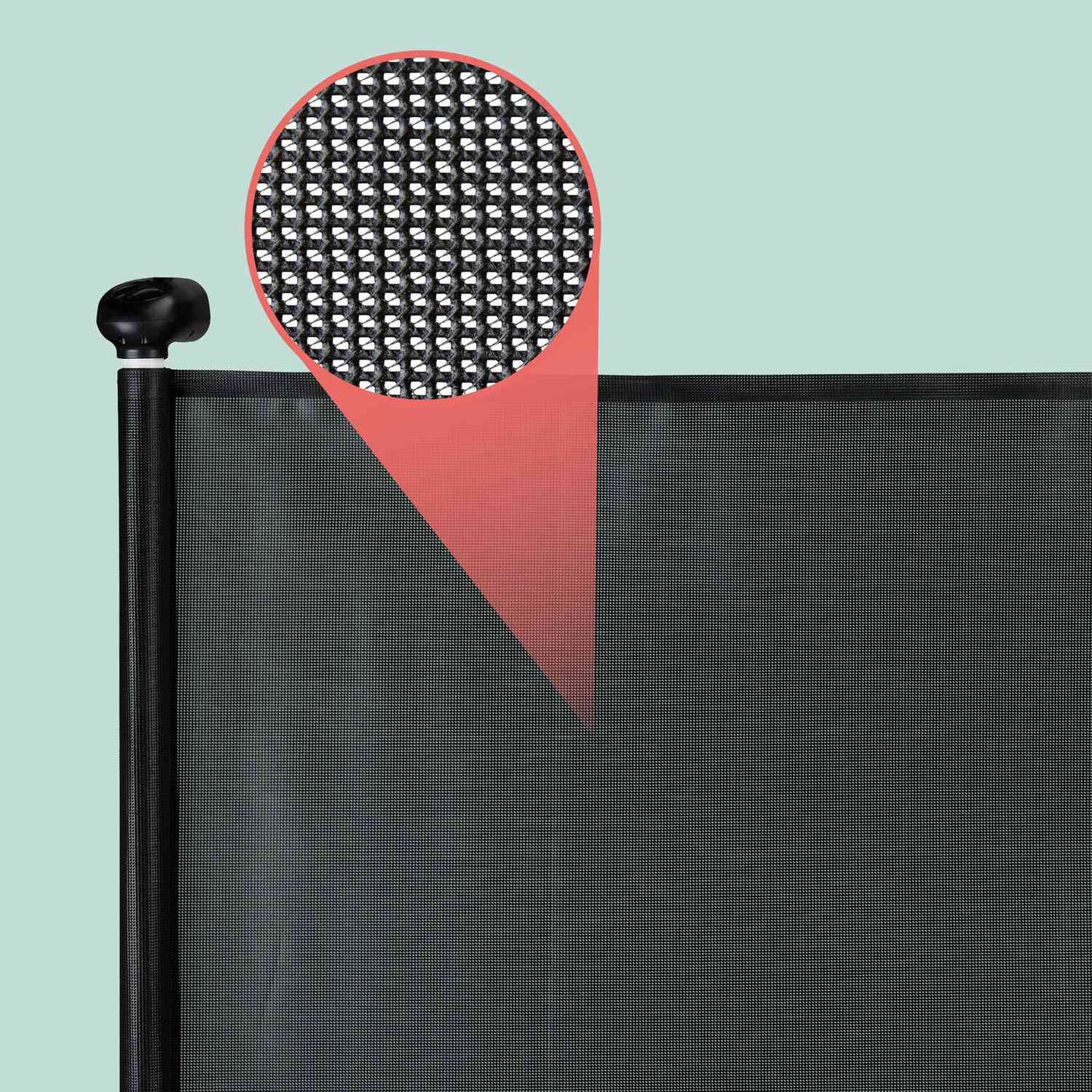 Retractable safety gate