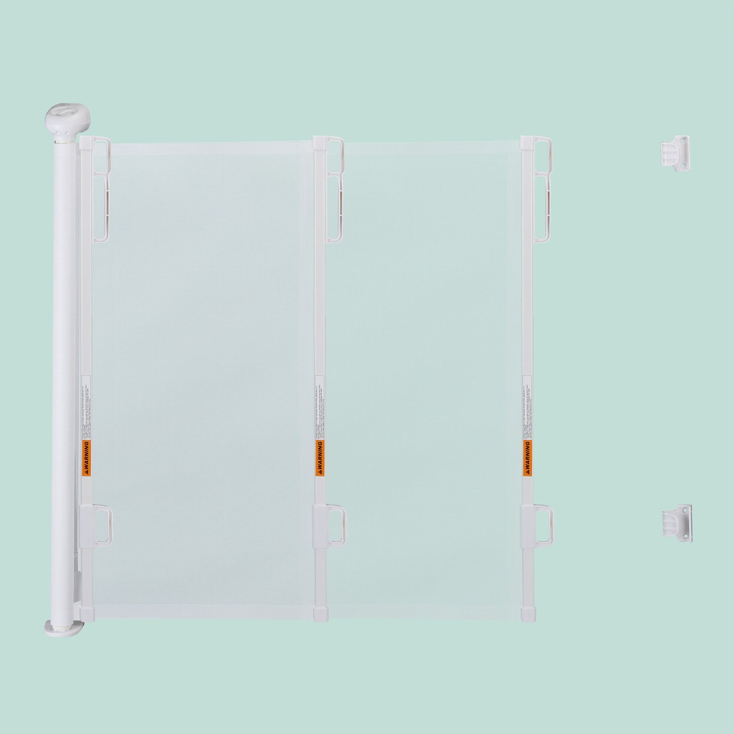 Retractable safety gate