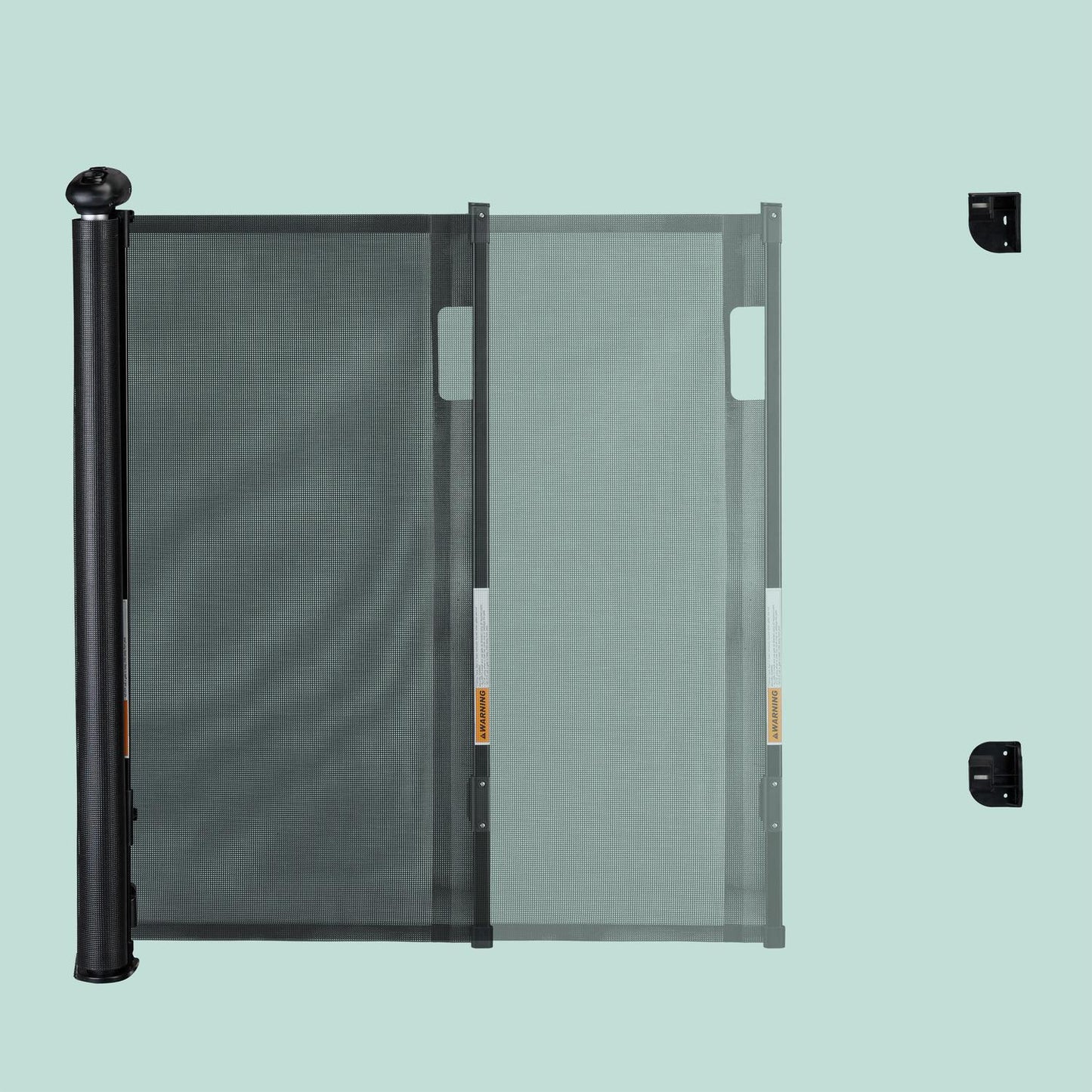 Retractable safety gate