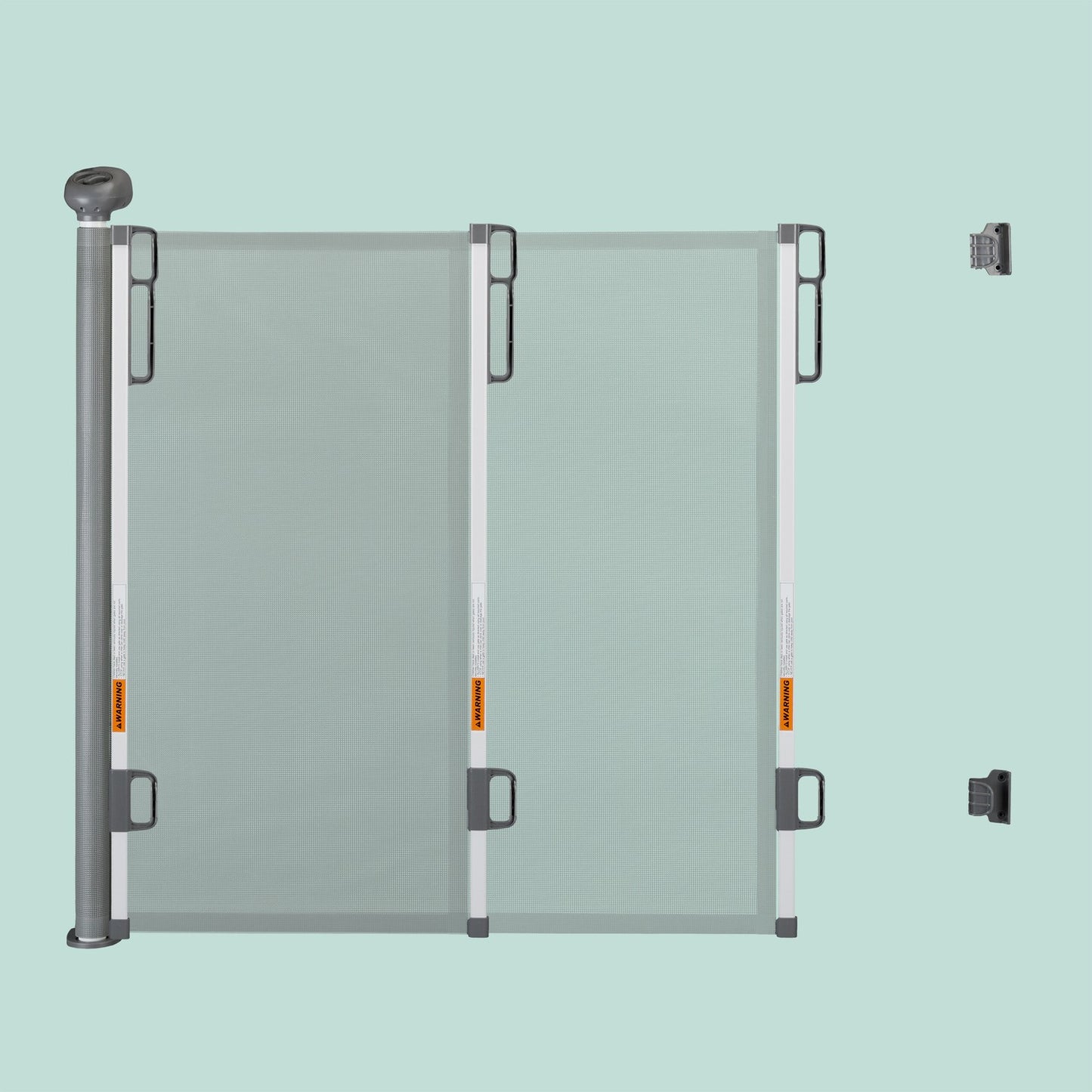 Retractable safety gate