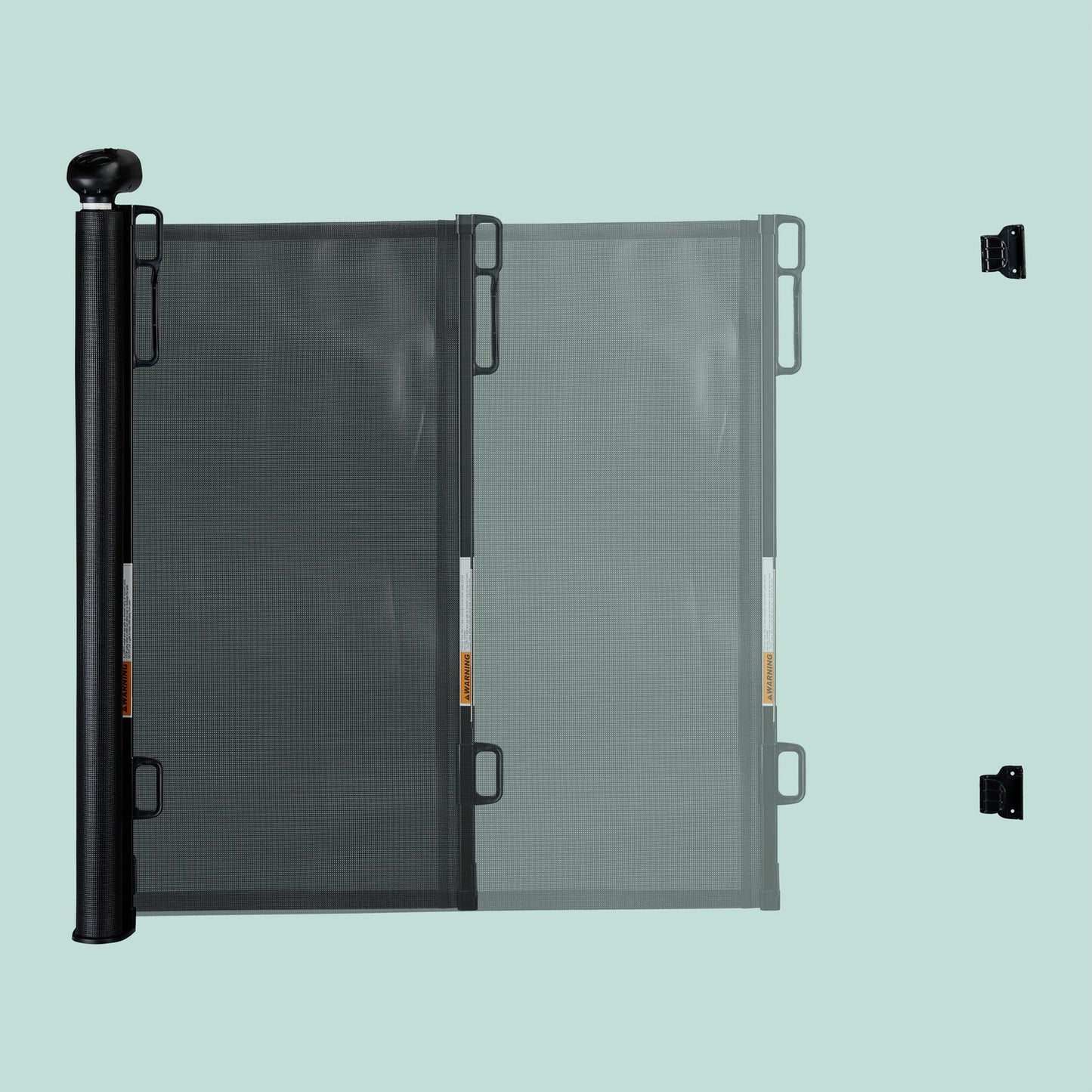 Retractable safety gate