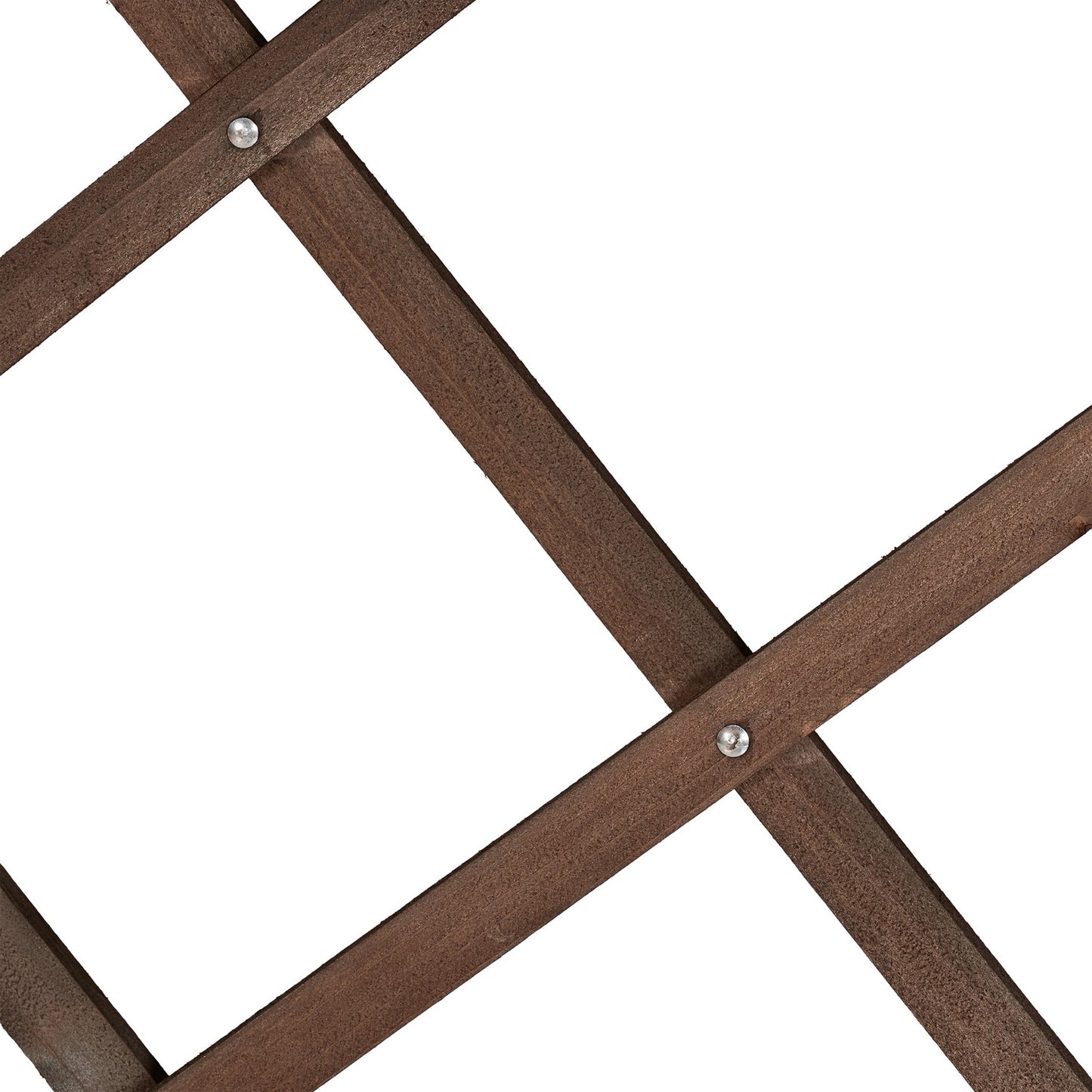 Retractable trellis in wood, set of 3