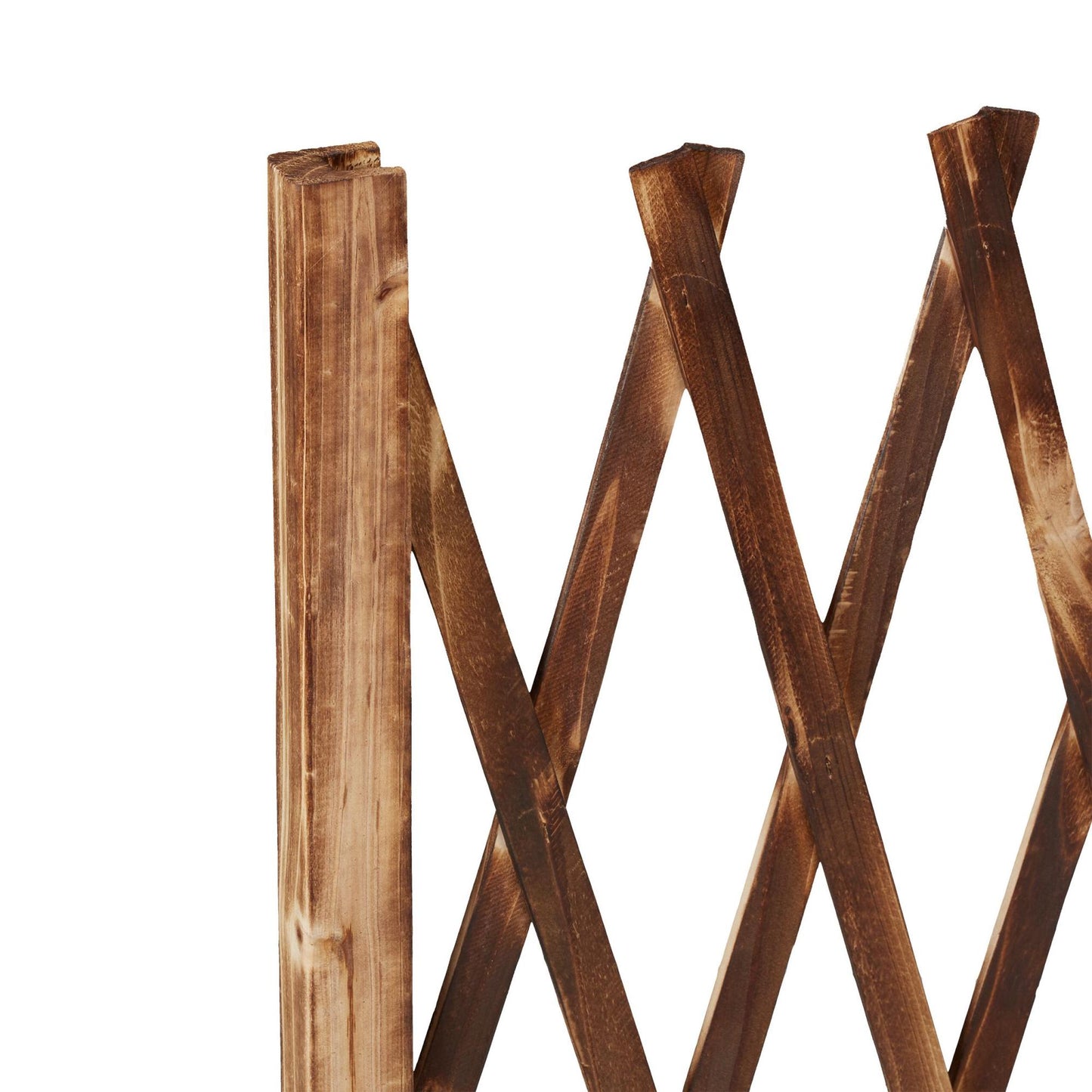 Retractable trellis natural