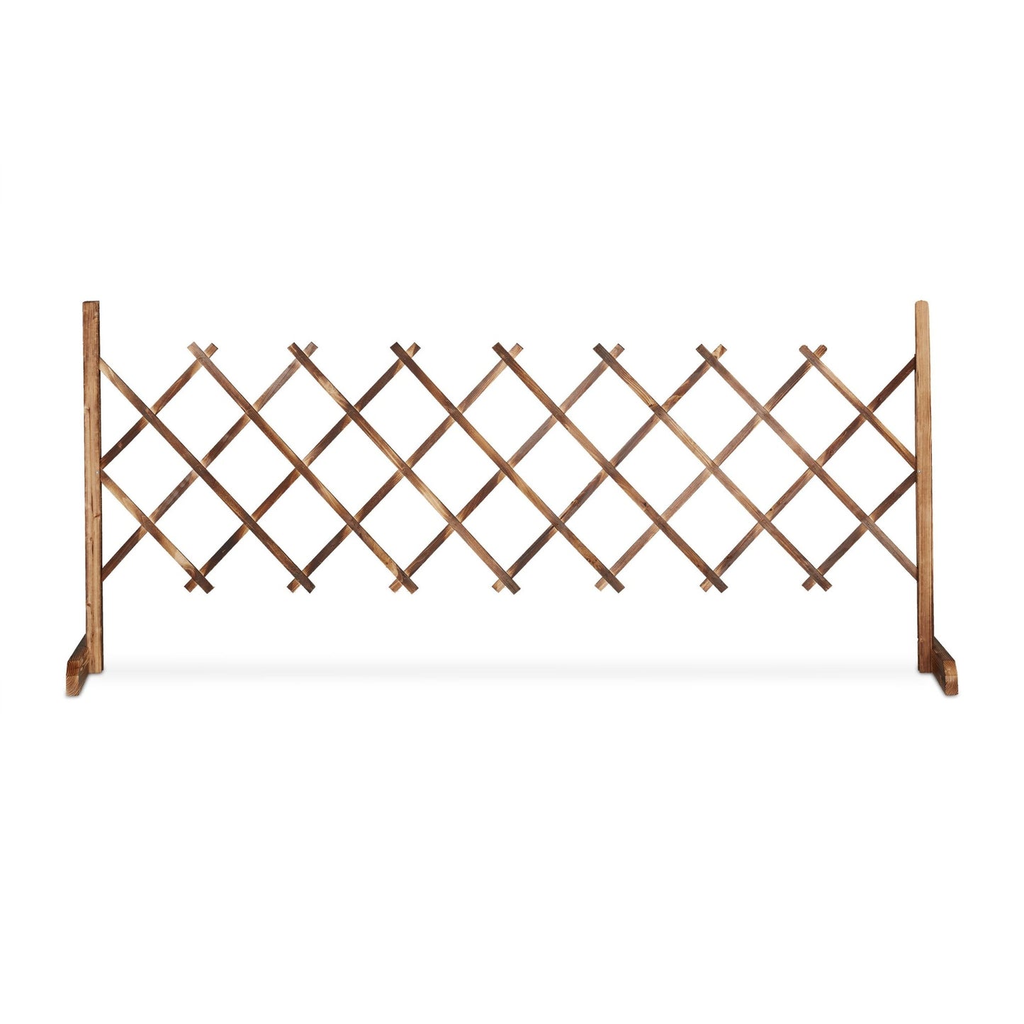 Retractable trellis natural