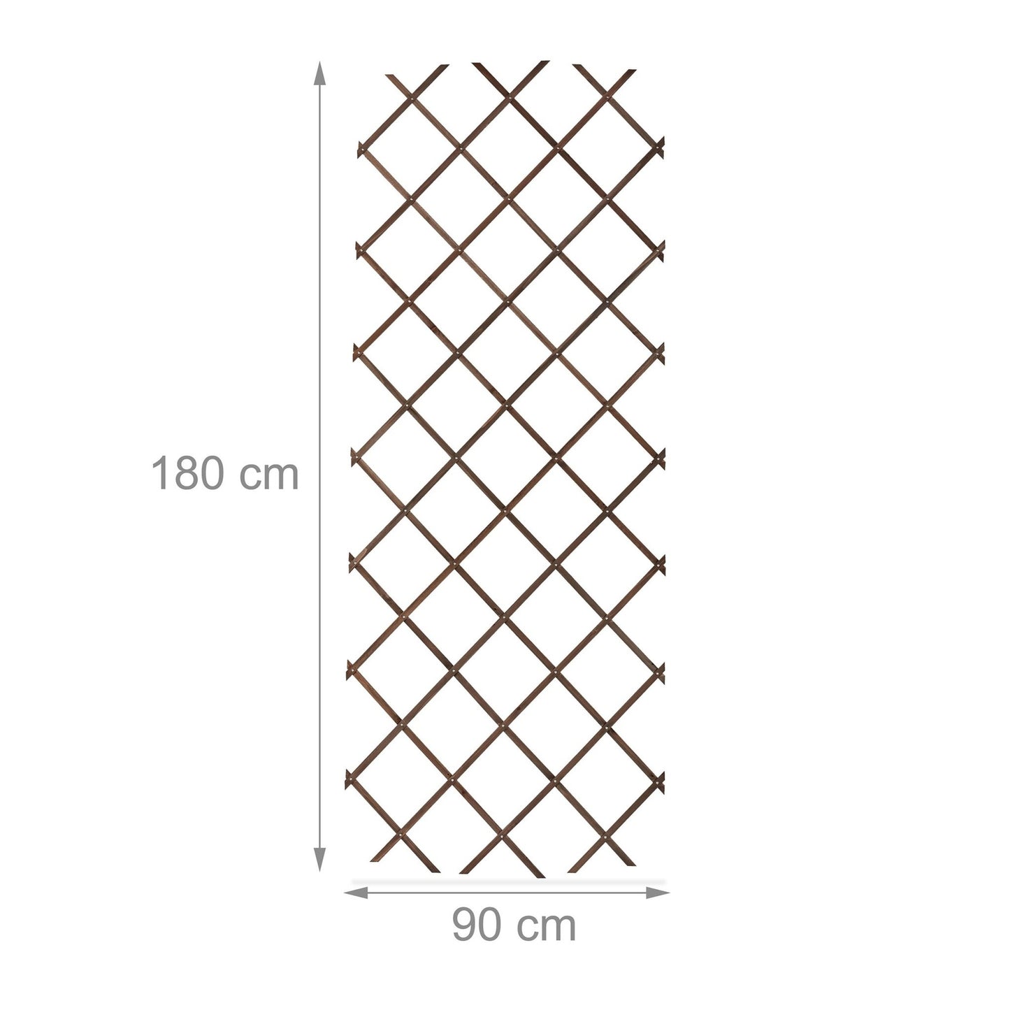Retractable trellis set of 3