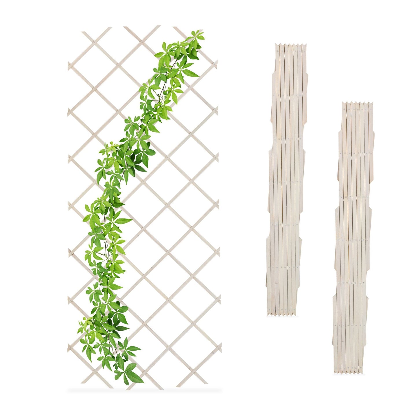 Retractable trellis set of 3