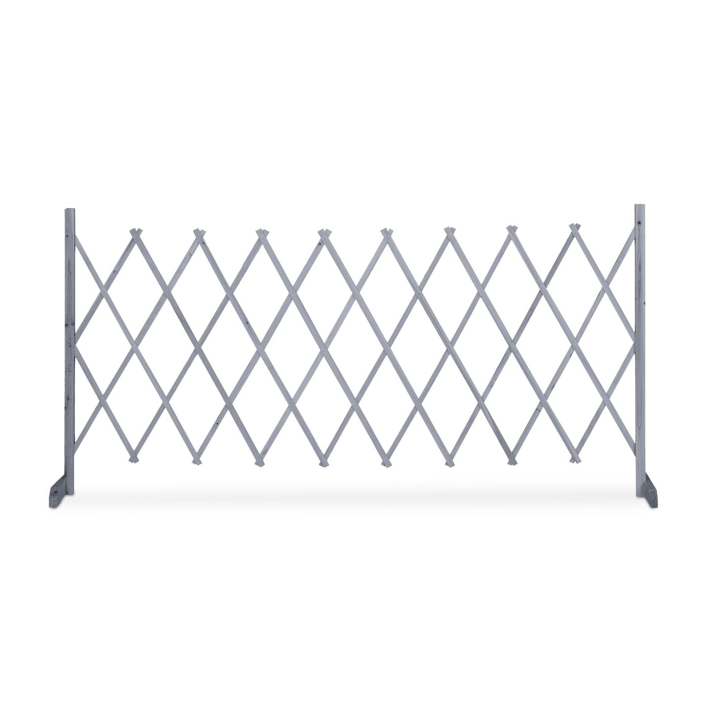 Retractable wooden trellis