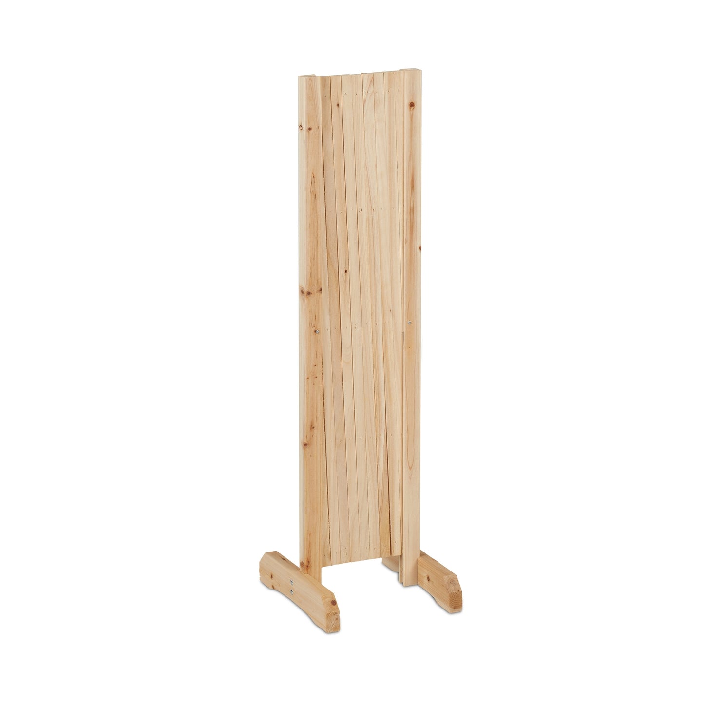 Retractable wooden trellis