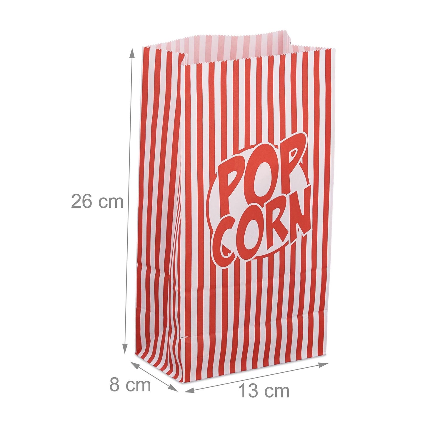 Retro popcorn bags 240 pcs