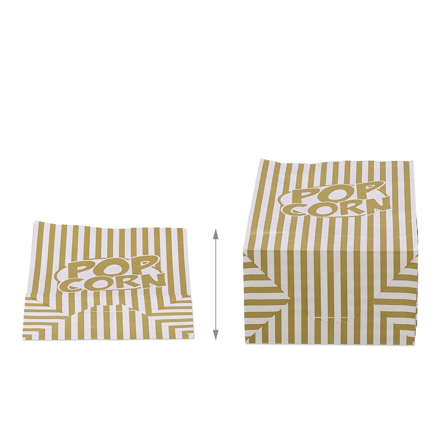 Retro popcorn cone 144-pack