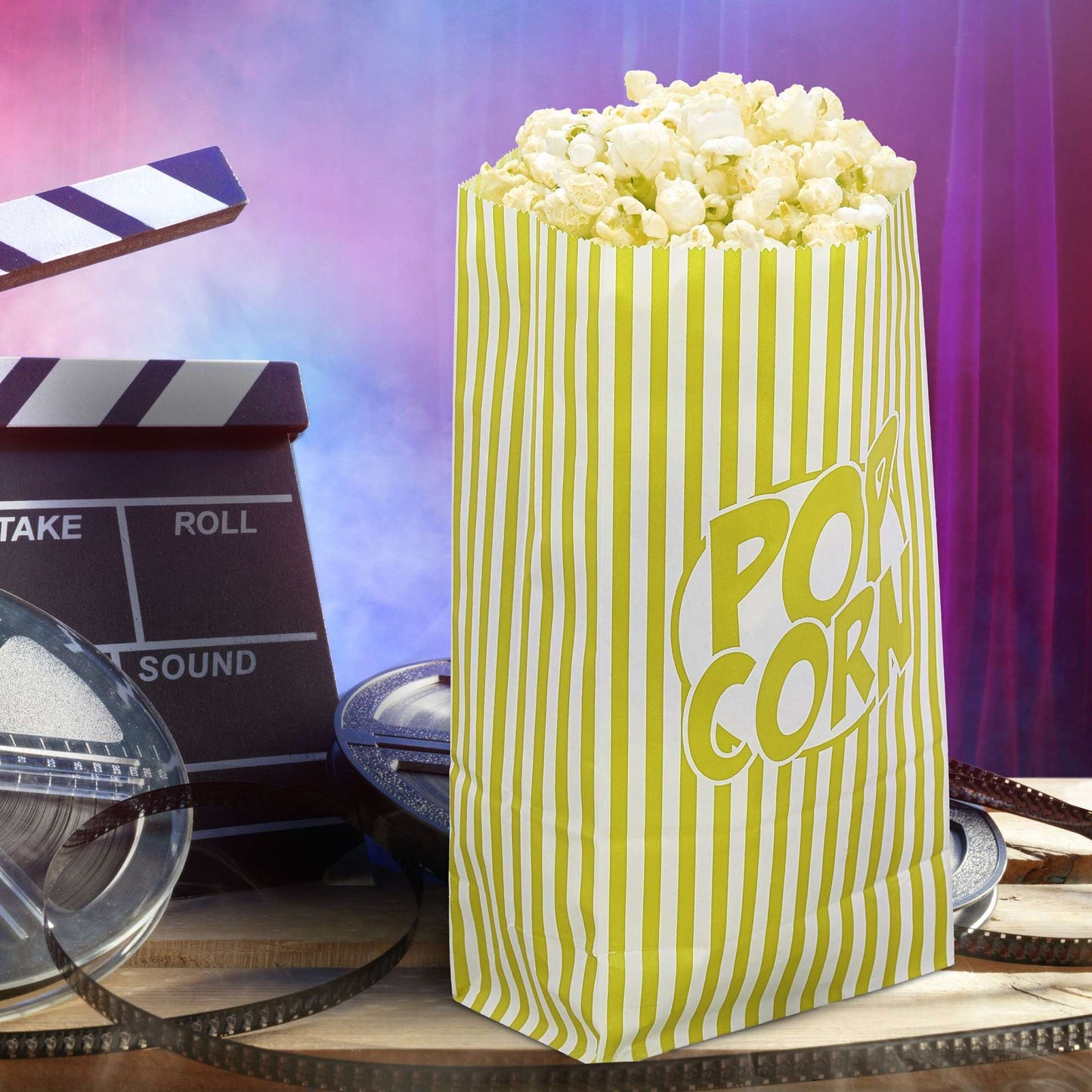 Retro popcorn cone 144-pack