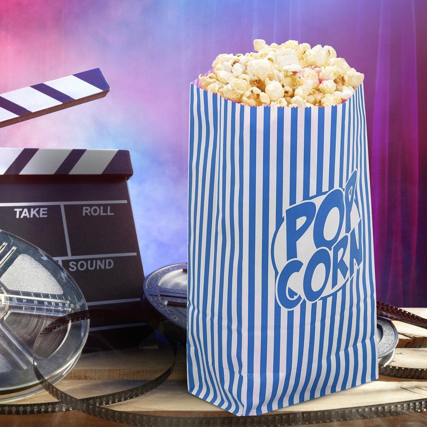 Retro popcorn cone 144-pack